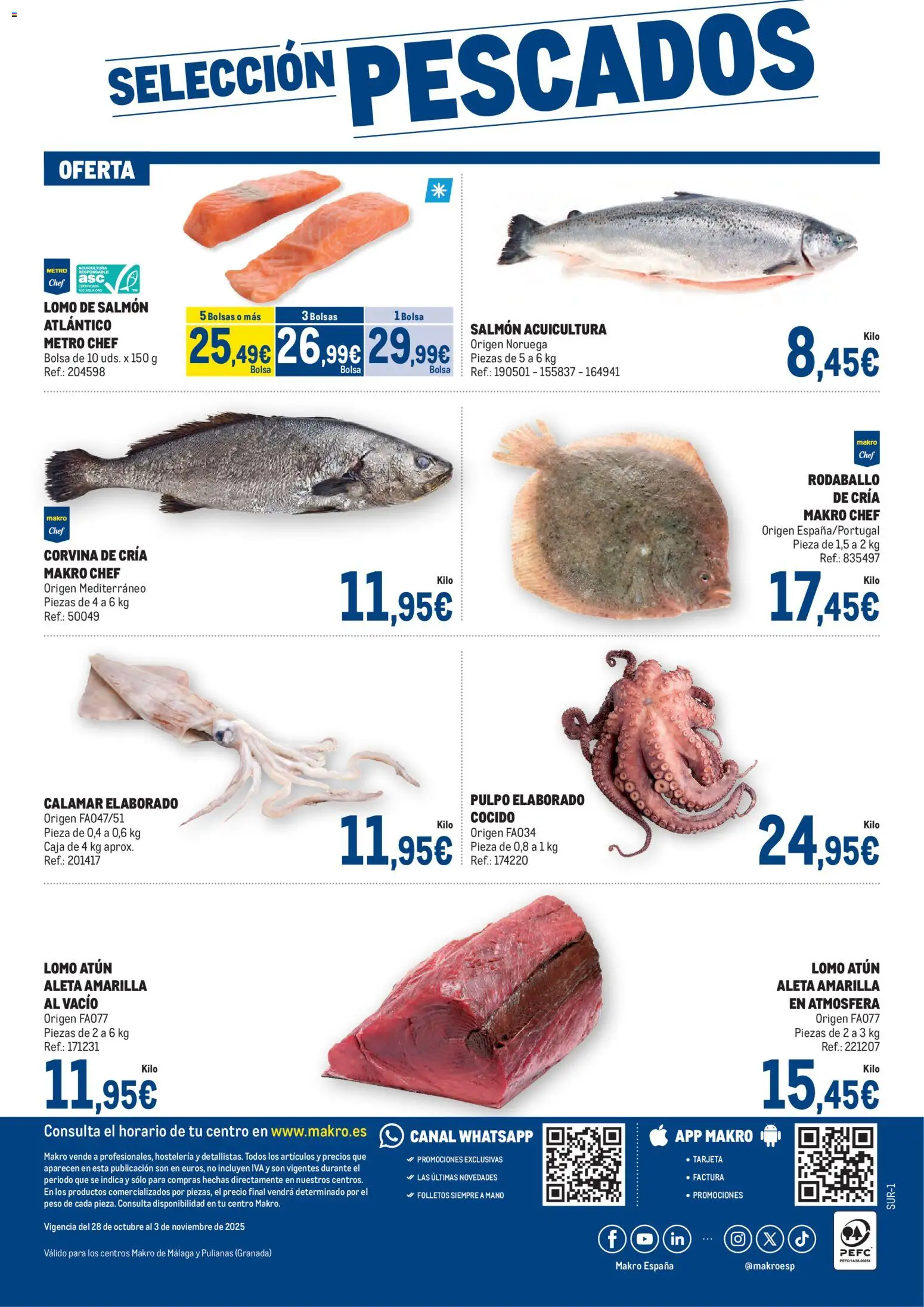 Makro - Fresco Andalucía │ válido desde el 28.10.2025 | Página: 4 | Productos: Bolsa, Peso, Caja