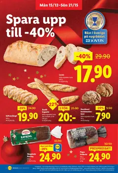 Lidl - erbjudanden - Förhandsvisning av reklamblad från butik Lidl aktuell från 15.12.2025 | Sida: 4