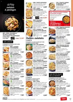  | Page: 43 | Produits: Crevettes, Couscous, Viande, Saumon