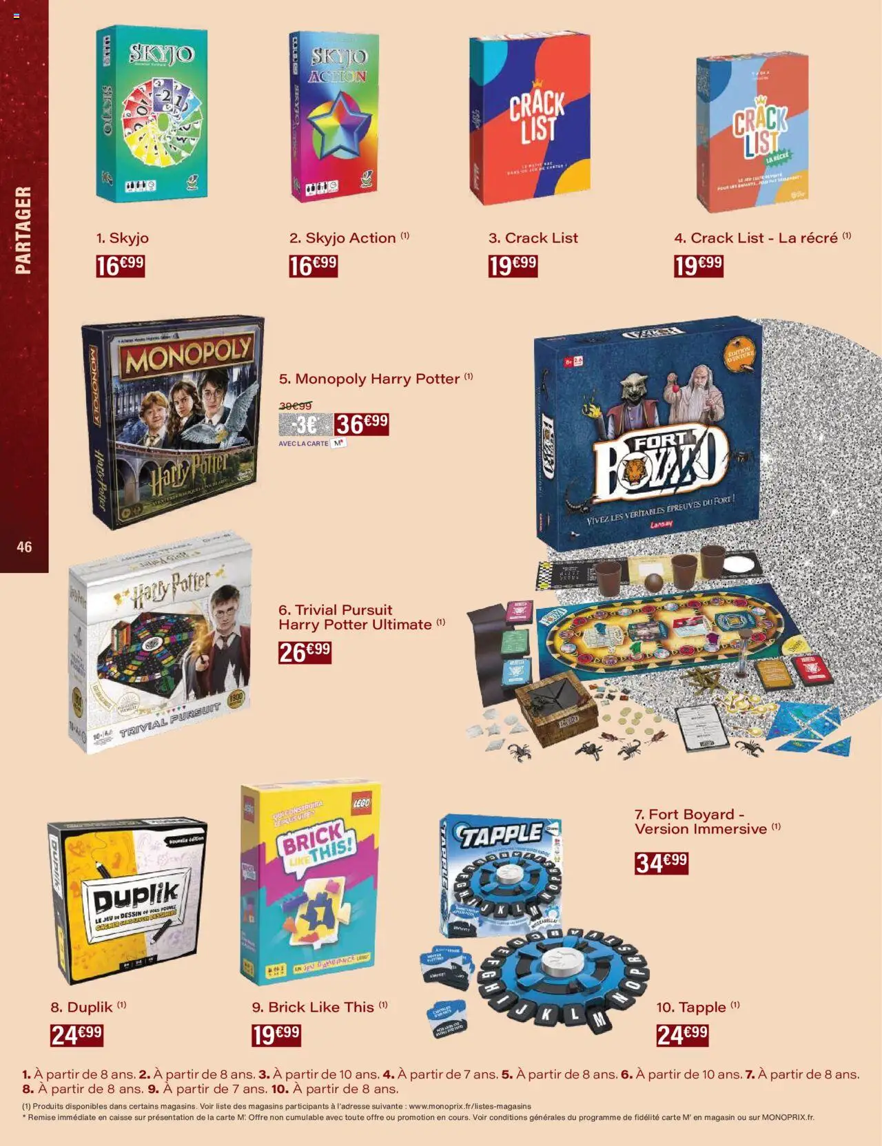 {H1} | Page: 46 | Produits: Légo, Skyjo