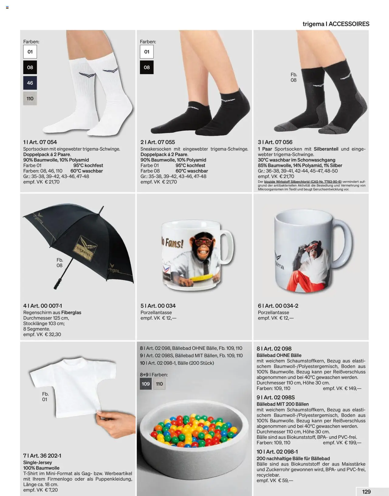 Trigema Prospekt 	 – gültig ab 01.09.2025 | Seite: 129