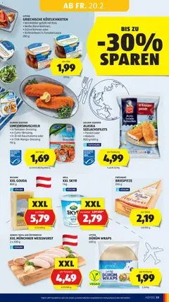 Hofer AT Akciós újság - amely érvényes a következő dátumtól: 20.02.2026 | Oldal: 13 | Termékek: Gouda, Vegán