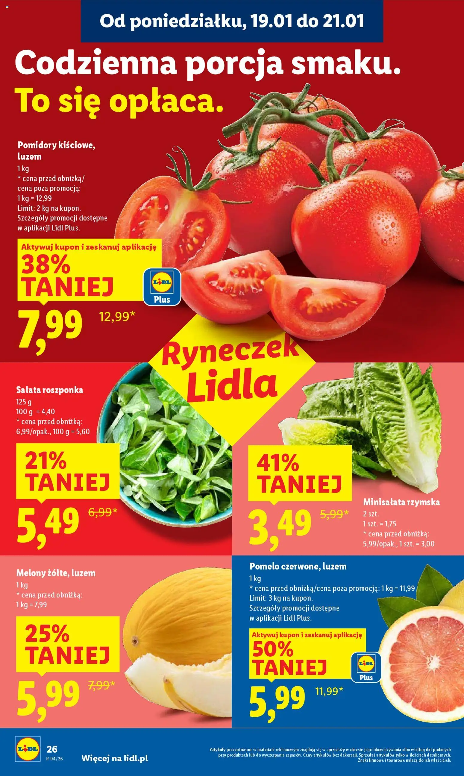 Lidl Gazetka od 19.01.2026 | Strona: 26