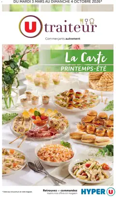 Hyper U - Prévisualisation de Hyper U - La carte Printemps Été valide à partir de 03.03.2026