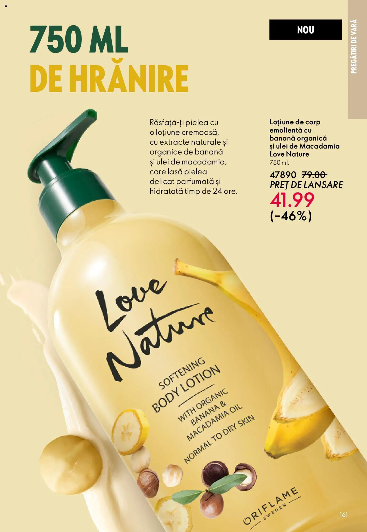 Noul catalog Oriflame – valabil de la 27.05.2026 | Pagină: 161 | Produse: Body, Ulei