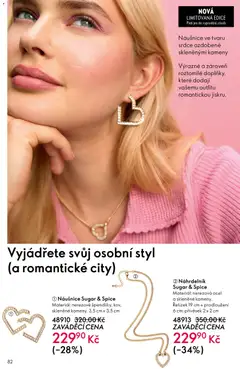 Náhled letáku Oriflame katalog č.02/2026 od 21.01.2026 | Strana: 82 | Produkty: Naušnice