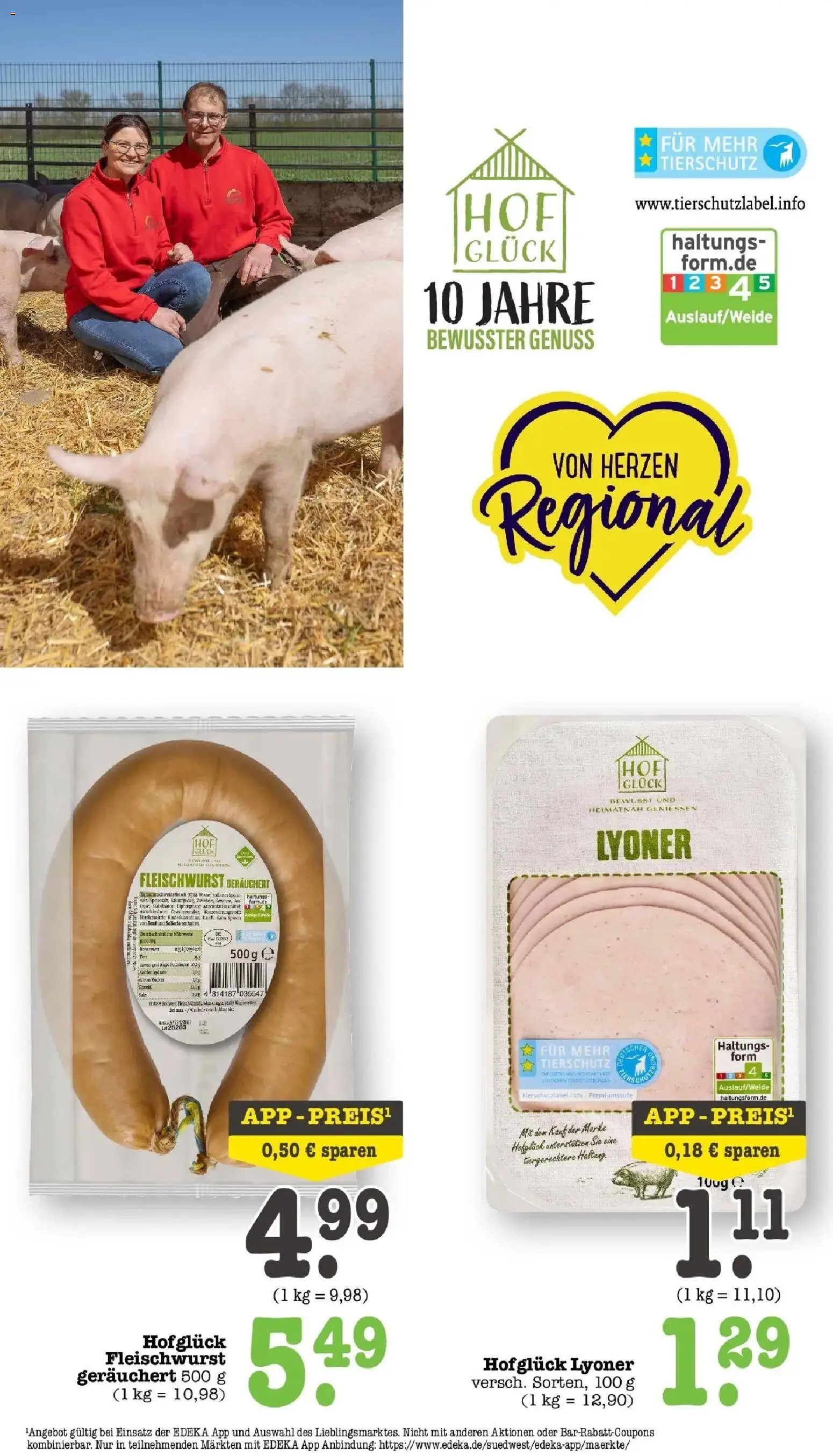 E center Prospekt Kuppenheim-Oberndorf	 – gültig ab 05.04.2026 | Seite: 32 | Produkte: Fleisch