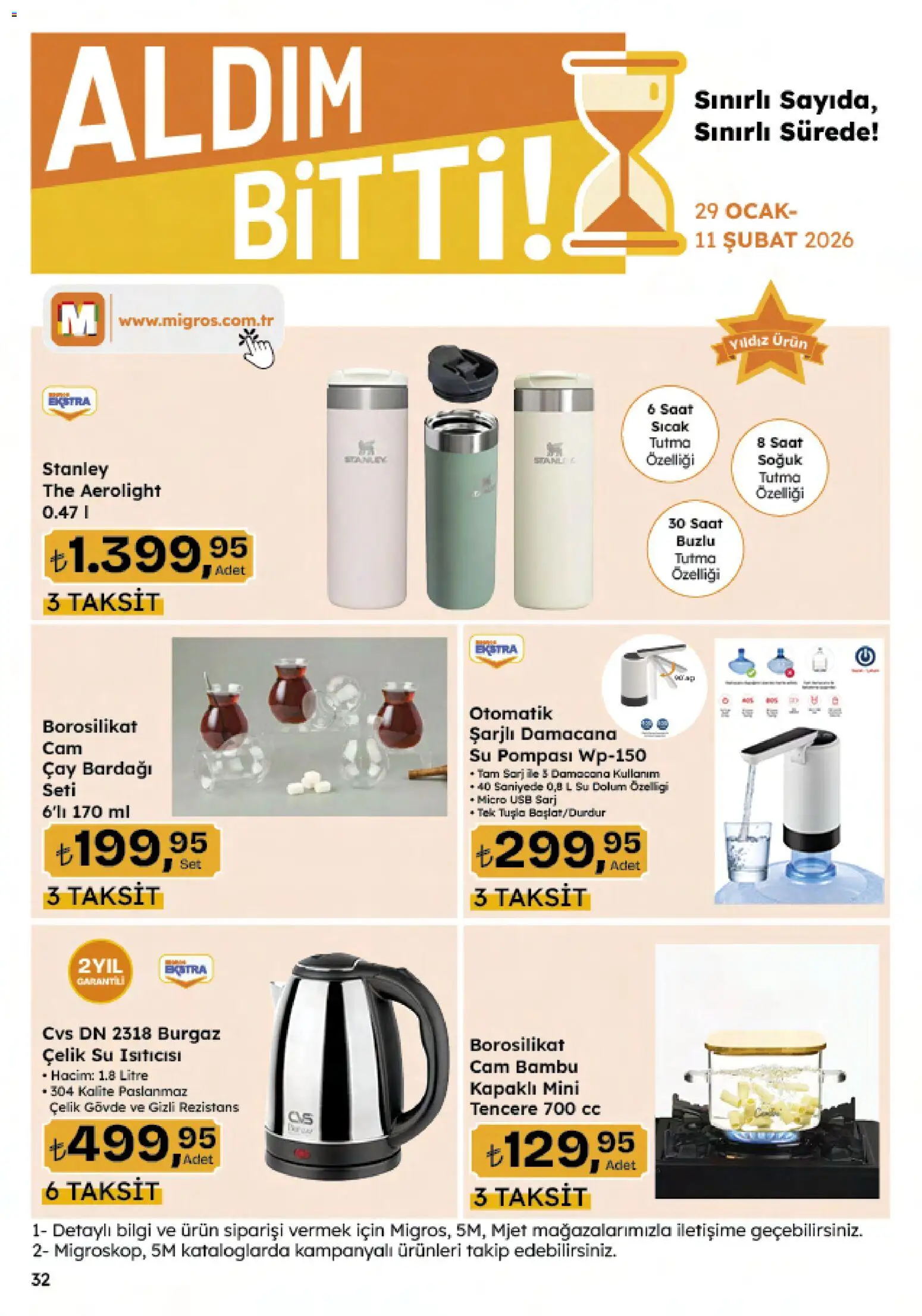 Migros Katalog - 5M Migroskop Dijital - 29.01.2026 tarihinden itibaren geçerlidir | Sayfa: 118