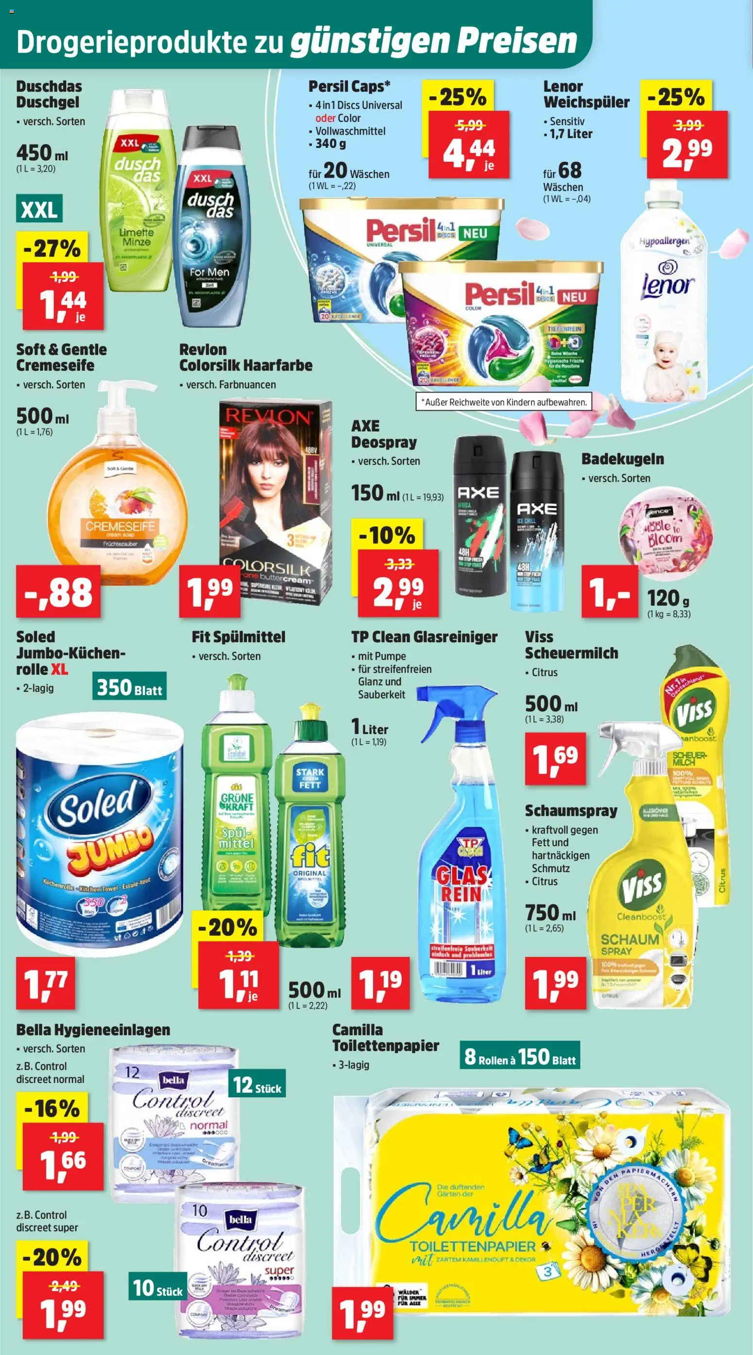 Thomas Philipps Prospekt – gültig ab 26.01.2026 | Seite: 6 | Produkte: Lenor, Haarfarbe, Duschdas, Limette