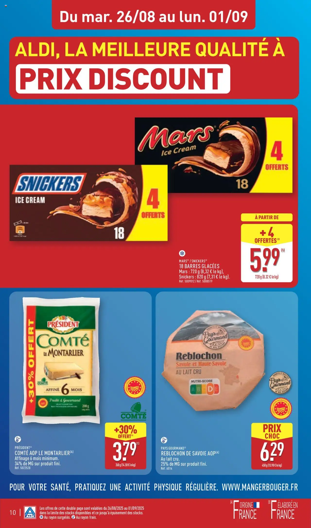  | Page: 13 | Produits: Reblochon, Lait