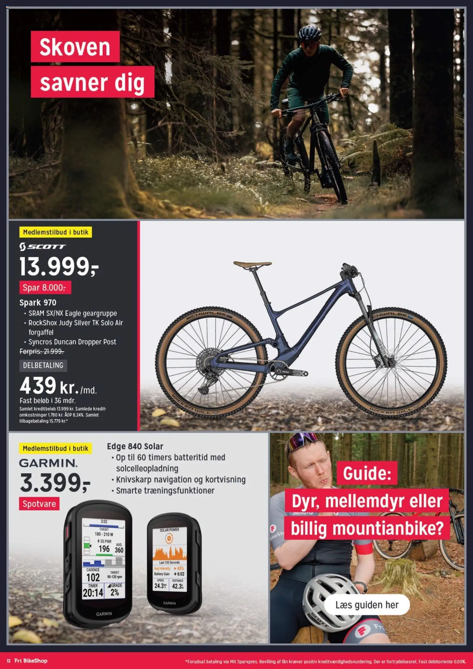 Fri BikeShop tilbudsavis – gyldig fra 24.11.2025 | Side: 12 | Produkter: Navigation