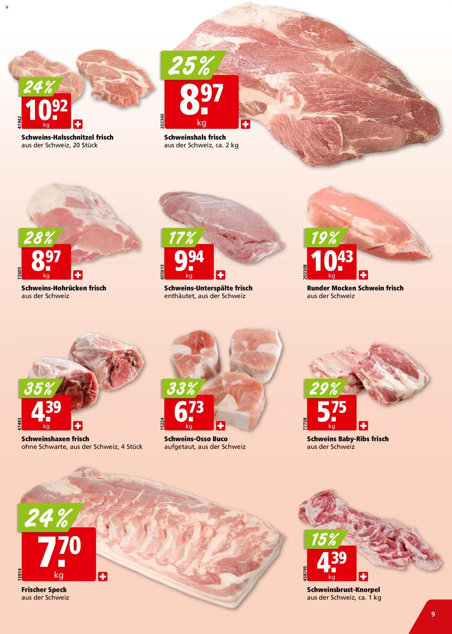 Aligro Aktionen Chavannes, Matran, Genf, Sitten – gültig ab 16.02.2026 | Seite: 9