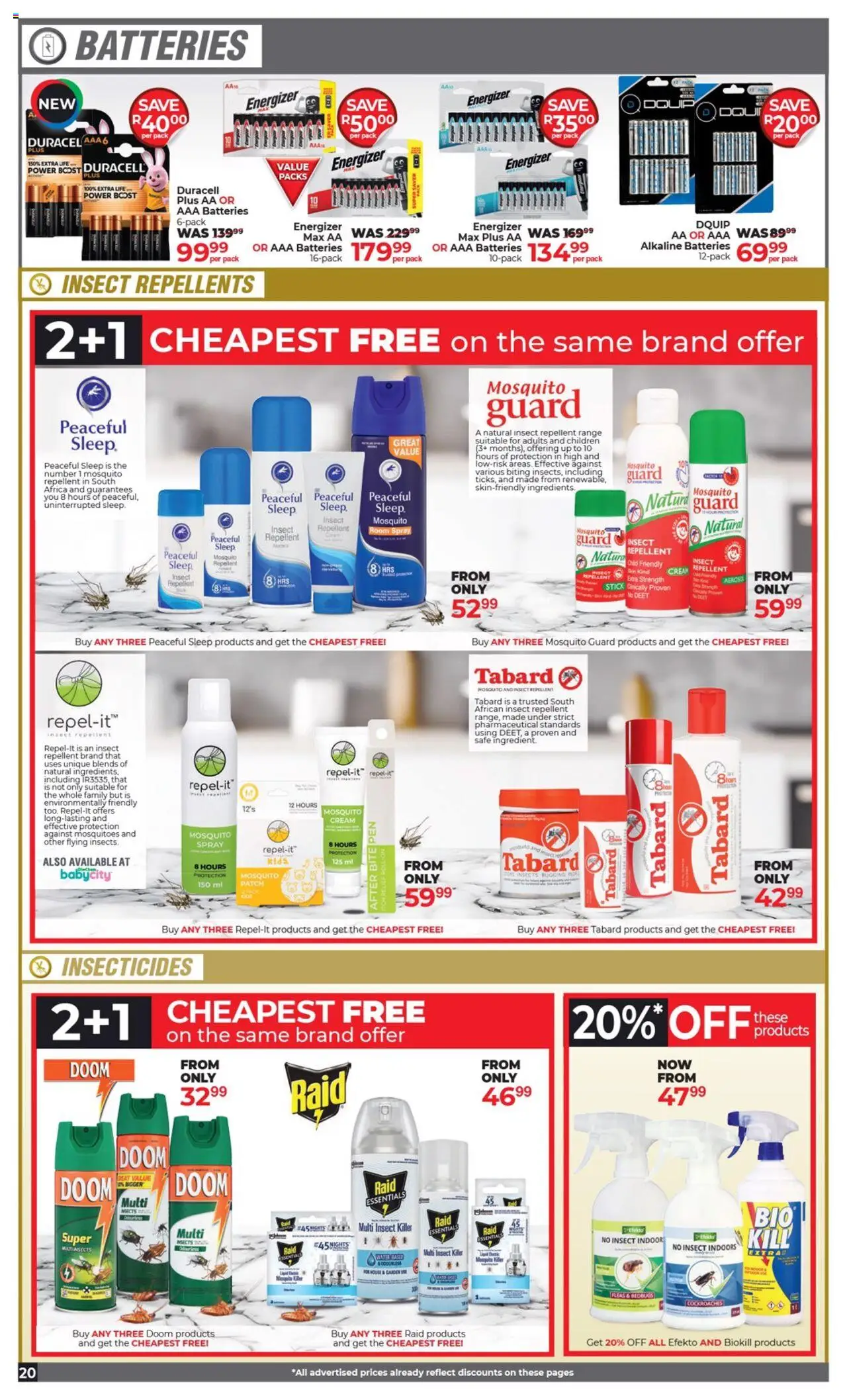 New Dis-Chem catalogue – valid from 16.09.2025 | Page: 20 | Products: Room spray, Pen, Cream