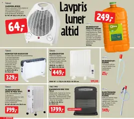 Jem & fix tilbudsavis – gyldig fra 14.09.2025 | Side: 2 | Produkter: Radiator, Batterier
