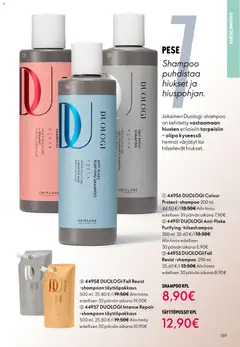 Oriflame-mainoslehti voimassa 18.02.2026 alkaen | Sivu: 159 | Tuotteet: Shampoo
