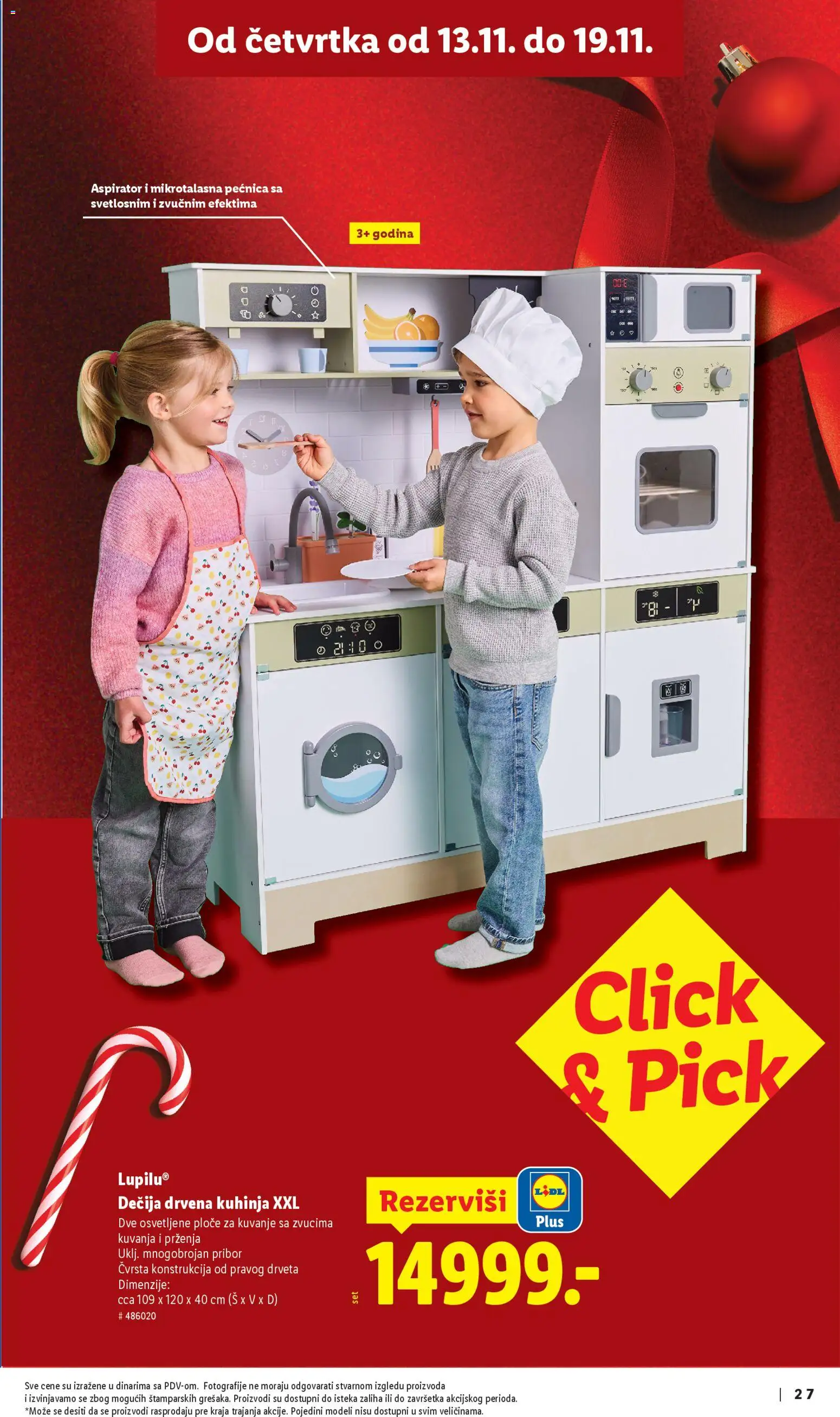 Lidl katalog - važi od 10.11.2025 | Strana: 27 | Proizvode: Kuhinja, Mikrotalasna pećnica, Aspirator