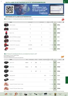 Rexel - Prévisualisation de Rexel EPI, mesure, outillage, fixations et consommables valide à partir de 01.12.2024 | Page: 39 | Produits: Poids, Mortier, Batterie
