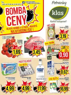 Klas leták - náhľad platný od 18.08.2025