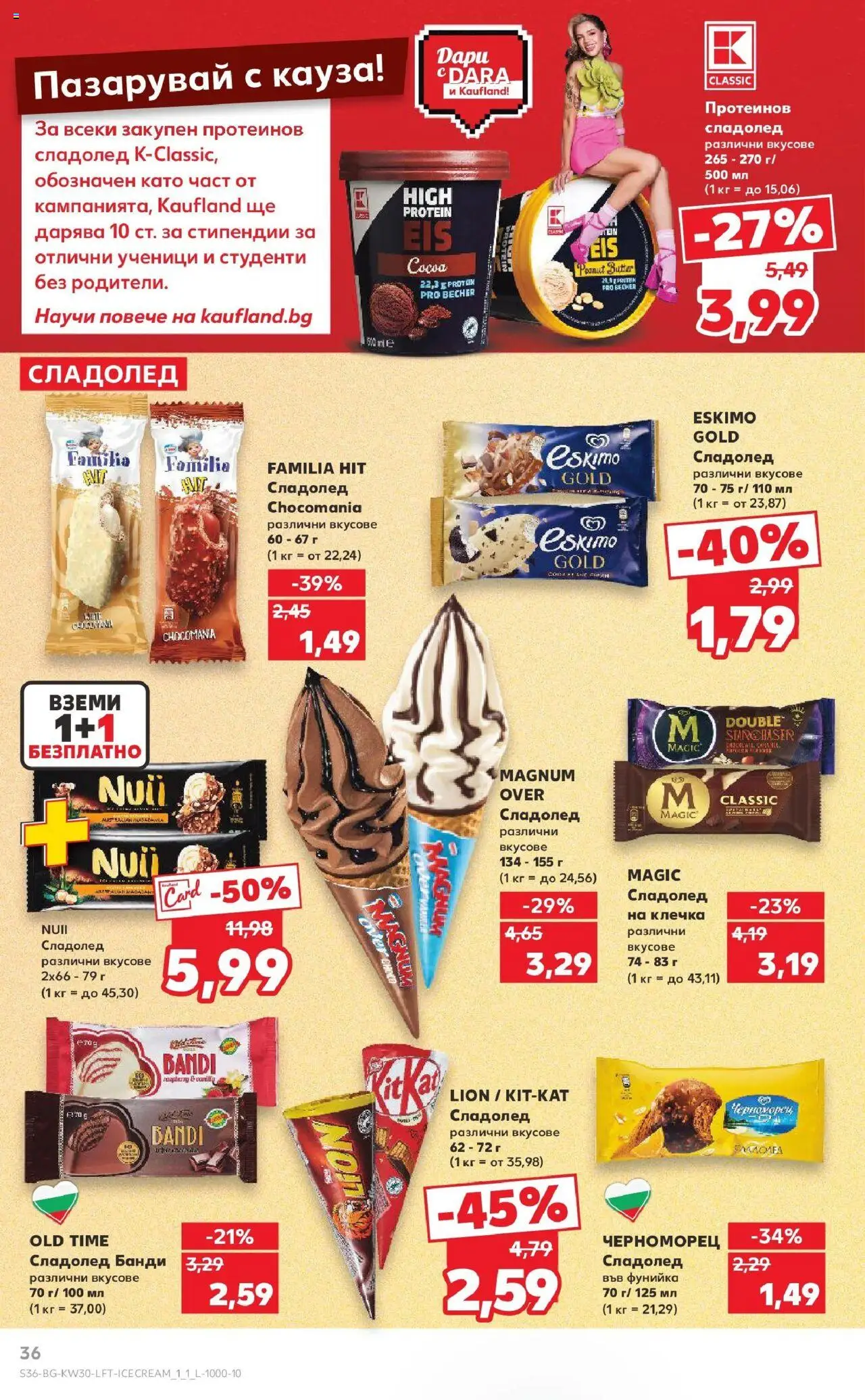  | Страница: 36 | Продукти: Сладолед