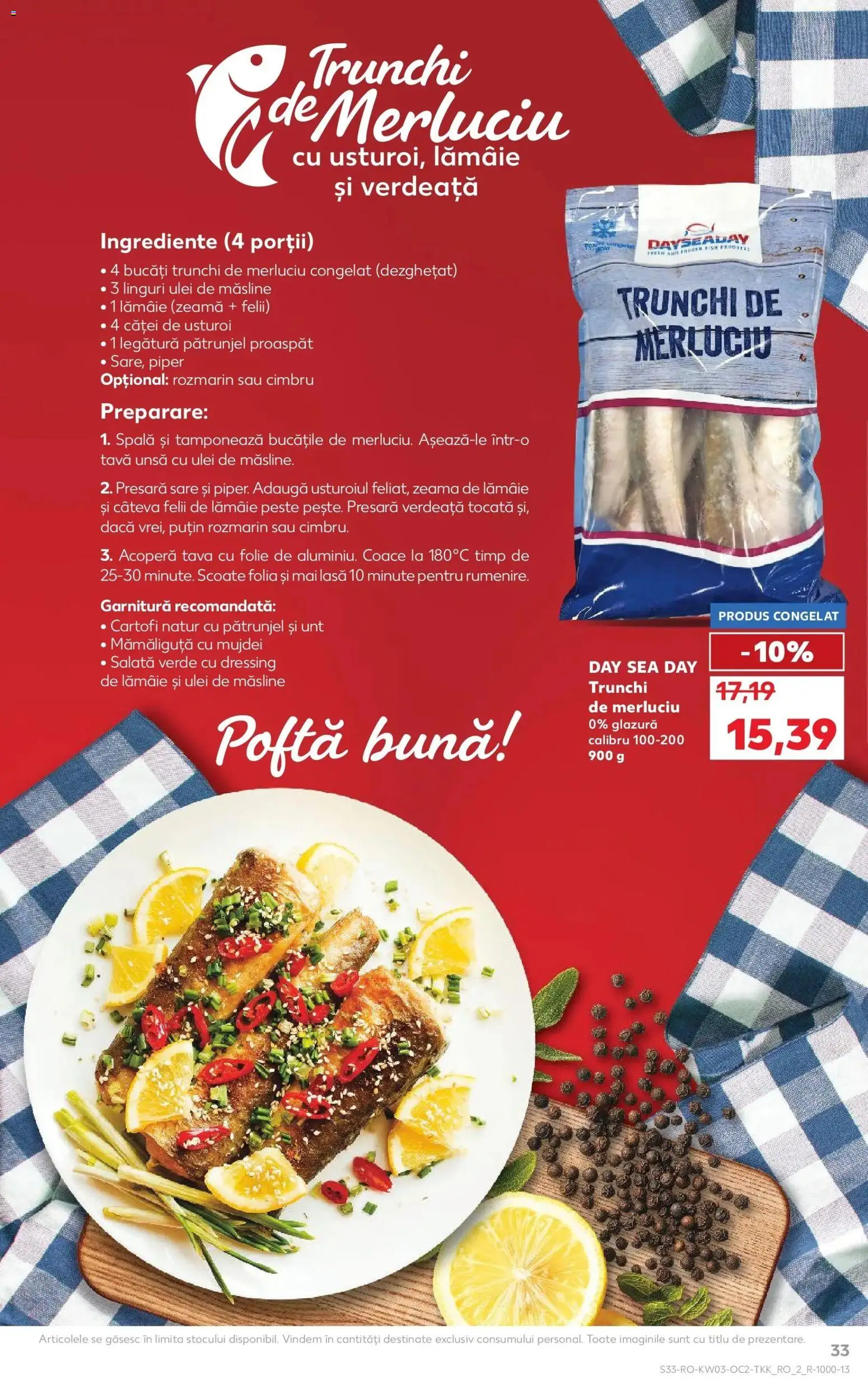 Noul catalog Kaufland – valabil de la 14.01.2026 | Pagină: 33 | Produse: Unt, Ulei, Piper, Lămâie
