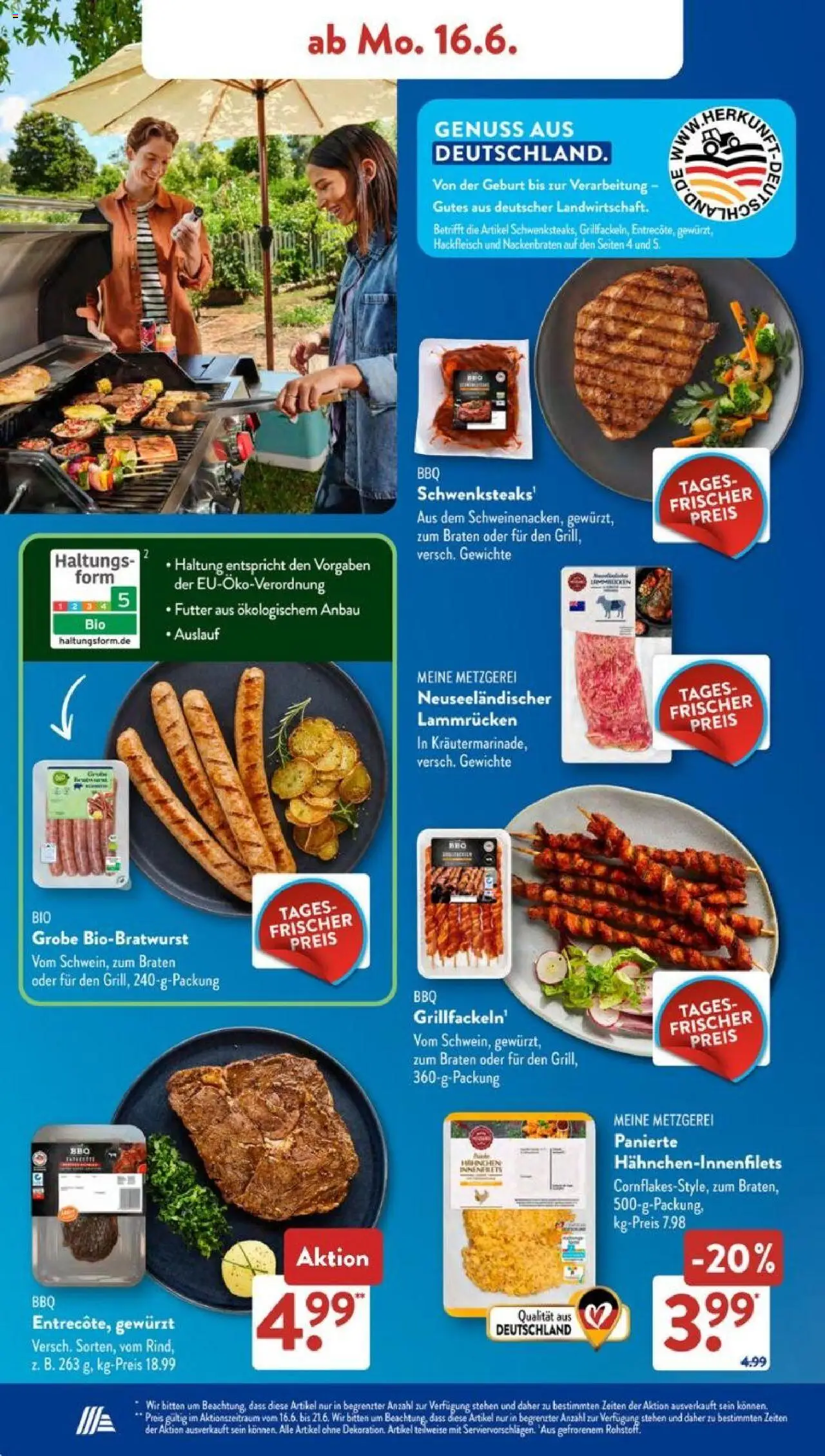 Aldi Süd Prospekt 	 - gültig ab dem 16.06.2025 | Seite: 6 | Produkte: Belavi, Fußmatte, Handschuhe, Home creation
