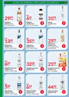 Pogląd oferty "Eurocash Gazetka - Katalog Alkoholowy 12" - ważna od 01.12.2025 | Strona: 9 | Produkty: Żubrówka, Żubrówka biała wódka, Wódka