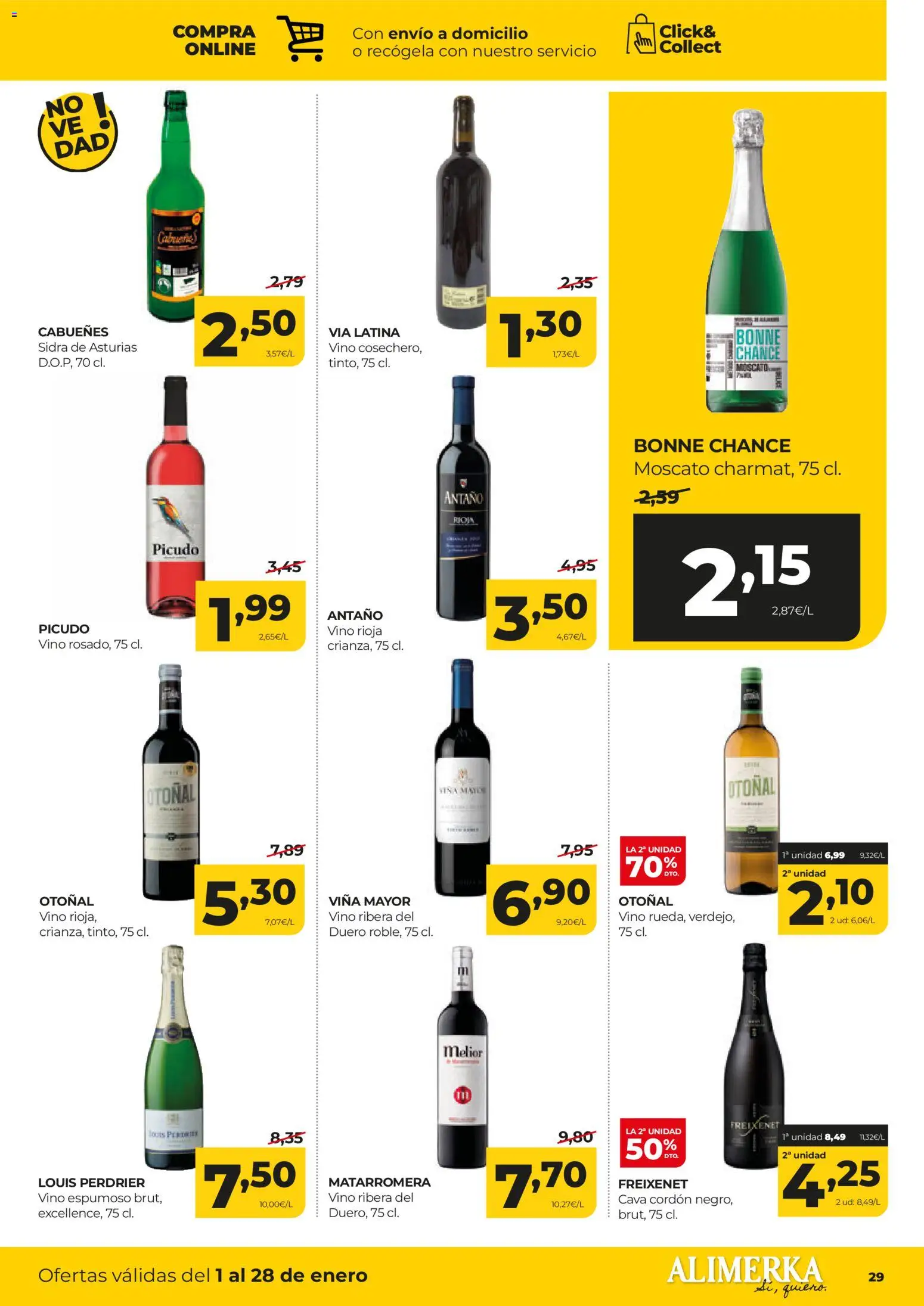 Alimerka folleto Castilla y León │ válido desde el 01.01.2026 | Página: 29 | Productos: Vino