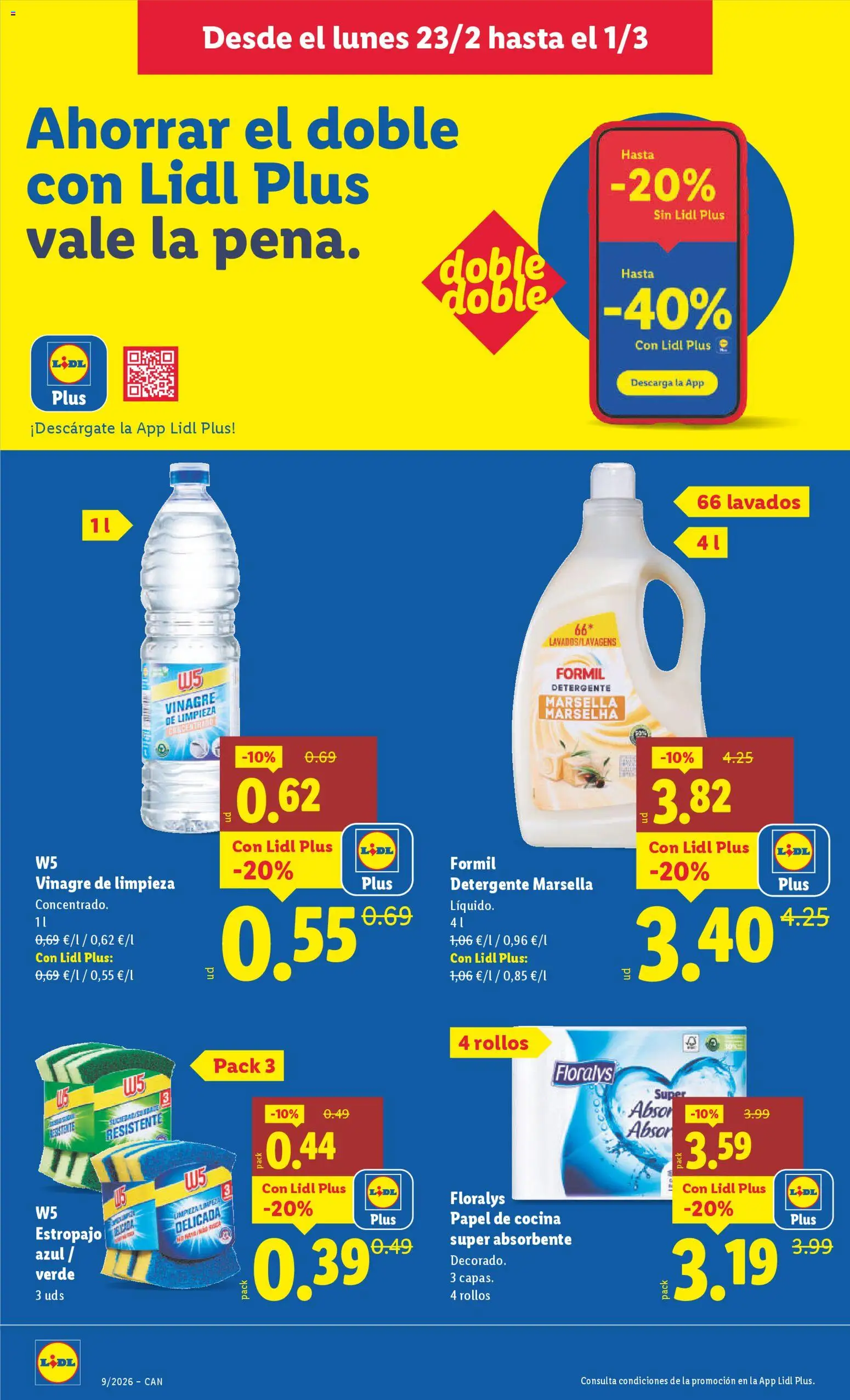 Lidl - Canarias │ válido desde el 23.02.2026 | Página: 10 | Productos: Detergente, Cocina, Δεξαμενή