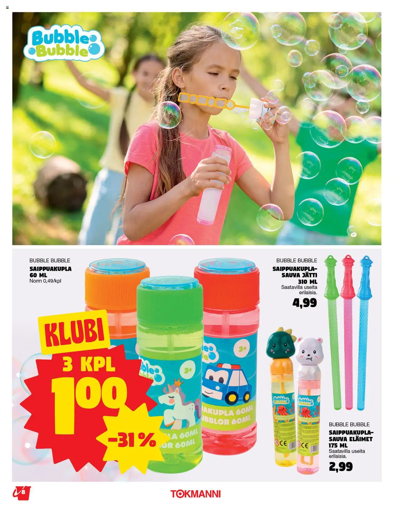 Tokmanni - Lelut 2025 – voimassa 28.04.2025 alkaen | Sivu: 8