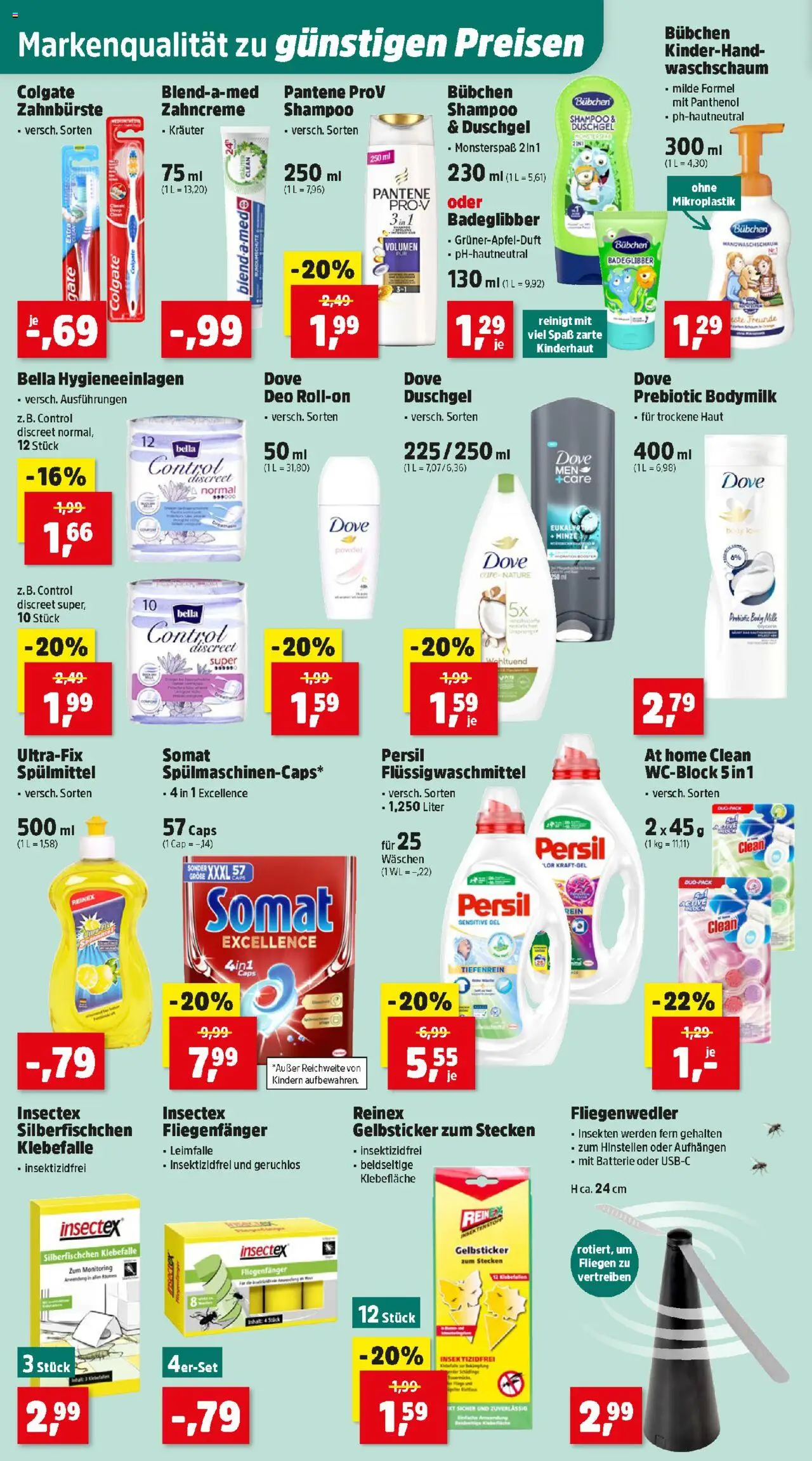 Thomas Philipps Flugblatt gültig ab 04.08.2025 | Seite: 6 | Produkte: Batterie, Shampoo, Duschgel, Zahnbürste