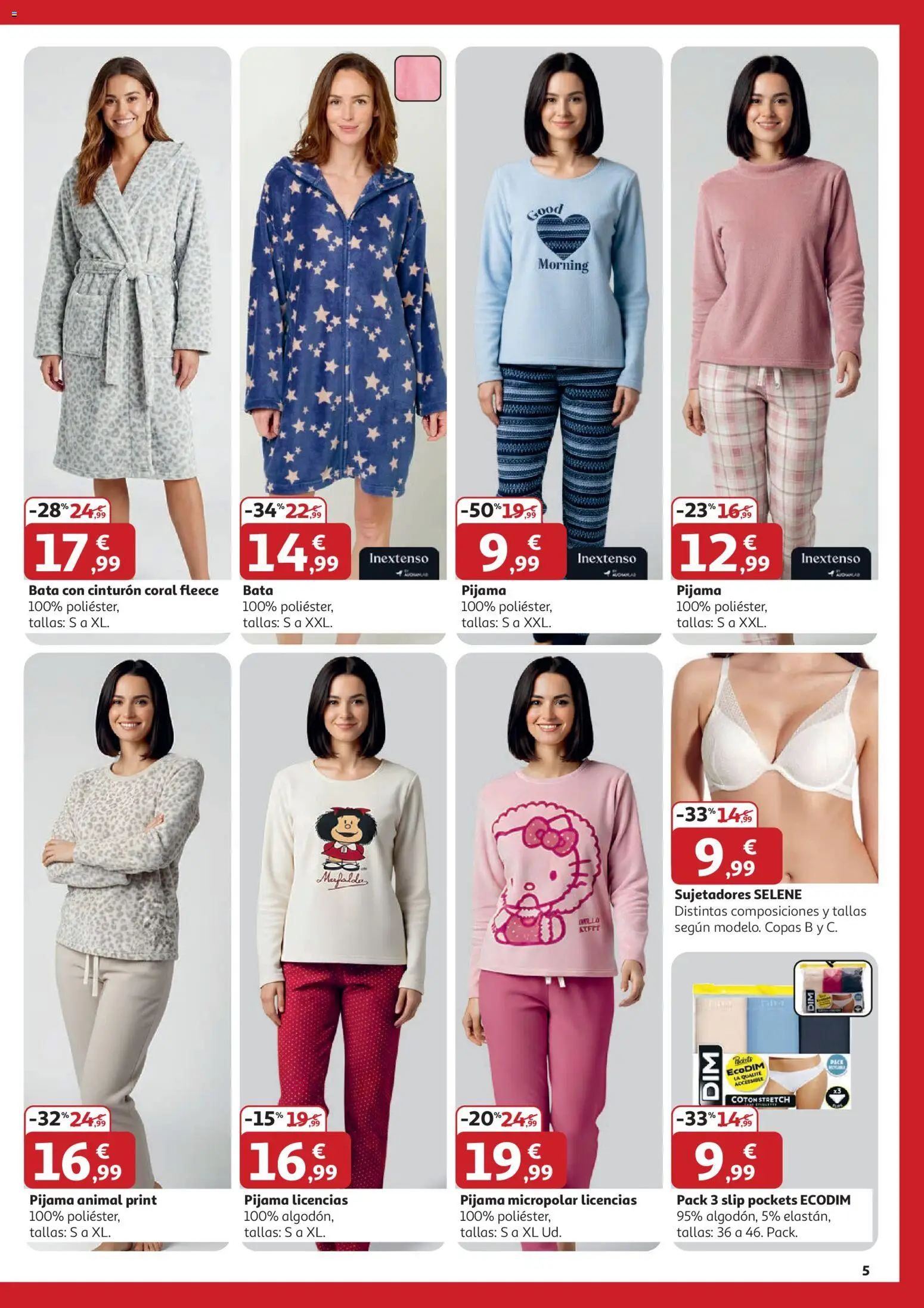 Alcampo - HP Nacional │ válido desde el 26.12.2025 | Página: 5 | Productos: Pijama, Cinturón