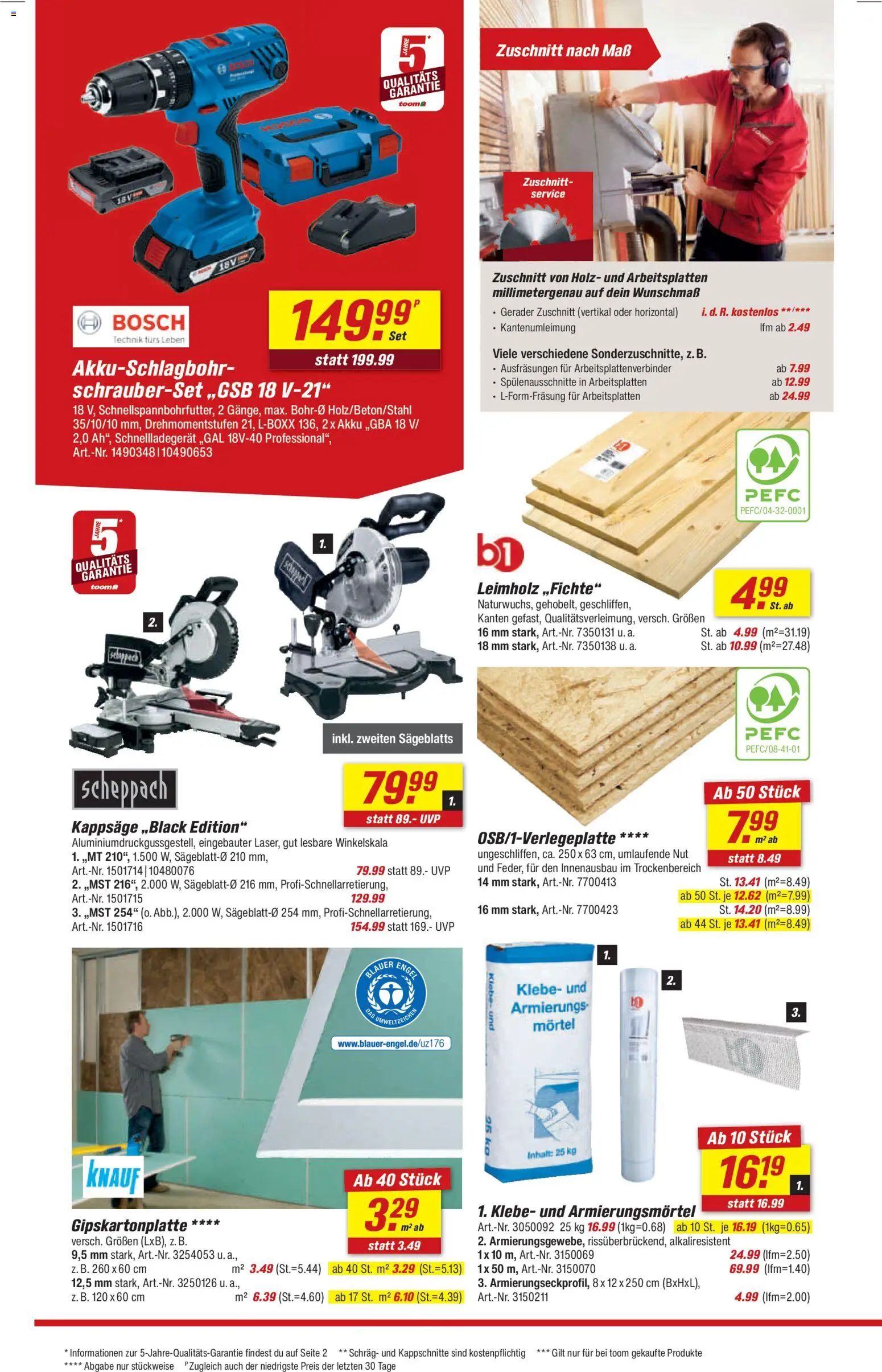 Toom Baumarkt Prospekt 	 – gültig ab 24.01.2026 | Seite: 6 | Produkte: Bosch