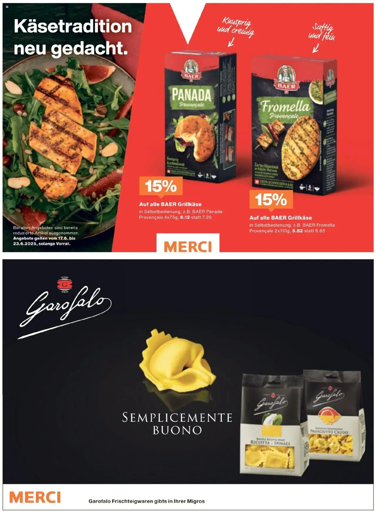 Migros Magazin ab 16.06.2025 | Seite: 16 | Produkte: Käse