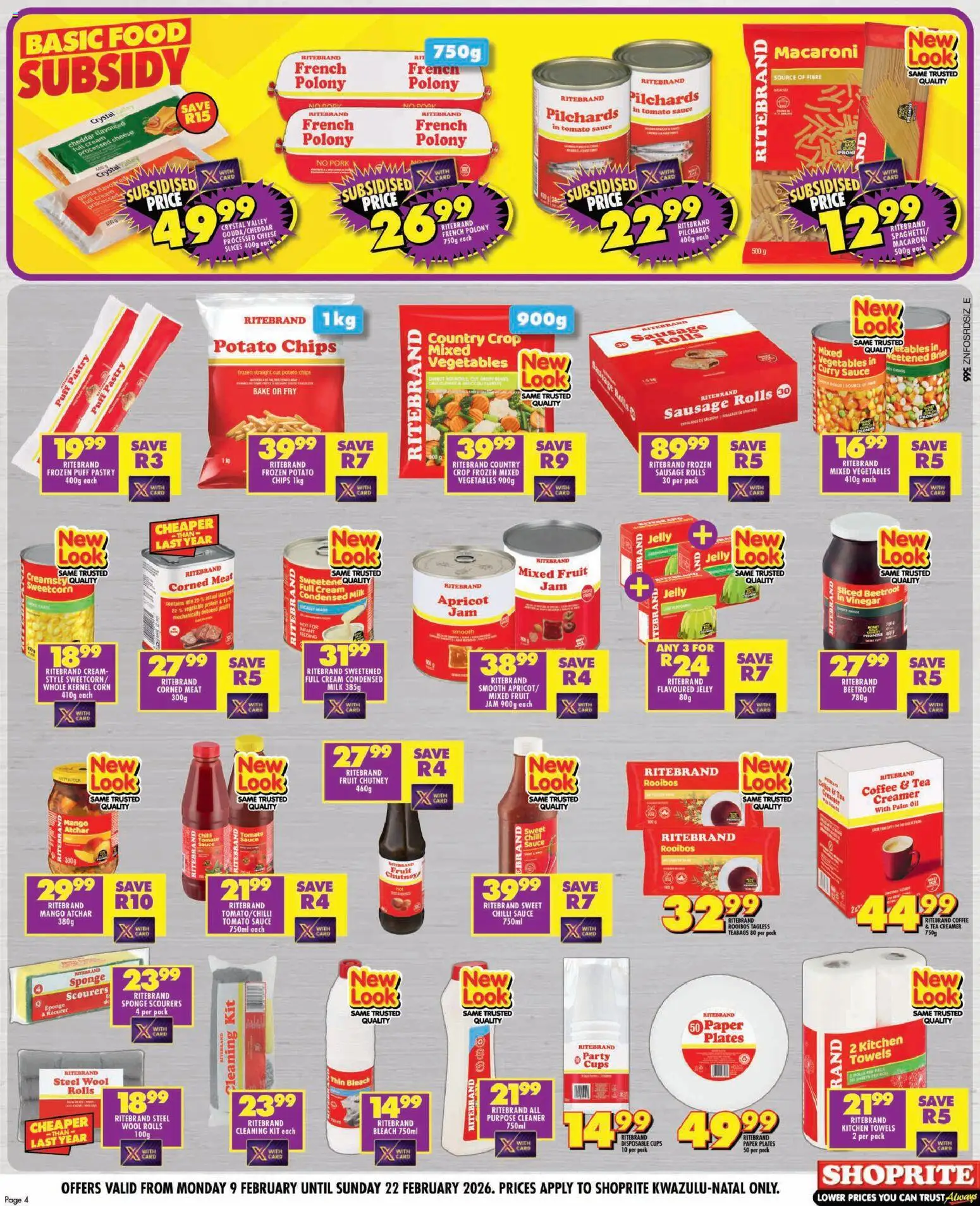 New Shoprite catalogue – valid from 09.02.2026 | Page: 4