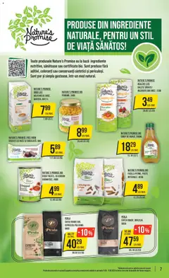 Noul catalog Mega Image – valabil de la 11.09.2025 | Pagină: 7 | Produse: Şerit ödül, Cafea, Sirop, Biscuiți