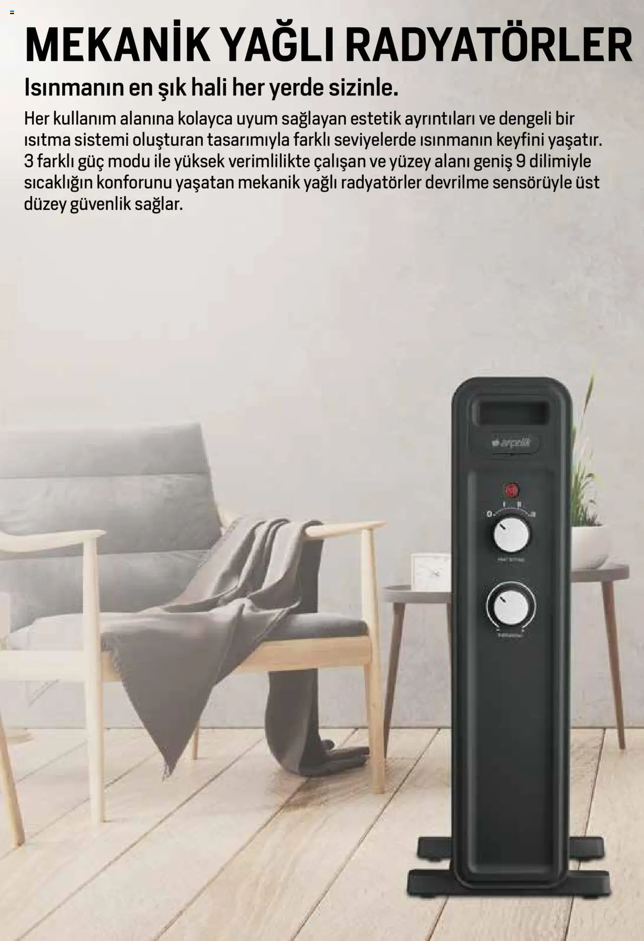 Arçelik Katalog - Isıtıcı - 01.09.2022 tarihinden itibaren geçerlidir | Sayfa: 2