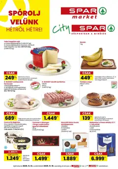 Spar Market Akciós újság - amely érvényes a következő dátumtól: 13.11.2025