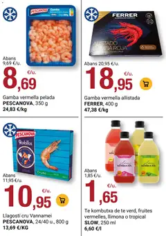 Vista previa Bonpreu folleto válido desde el 18.11.2025 | Página: 55 | Productos: Té, Peso, Κούβα, Gamba