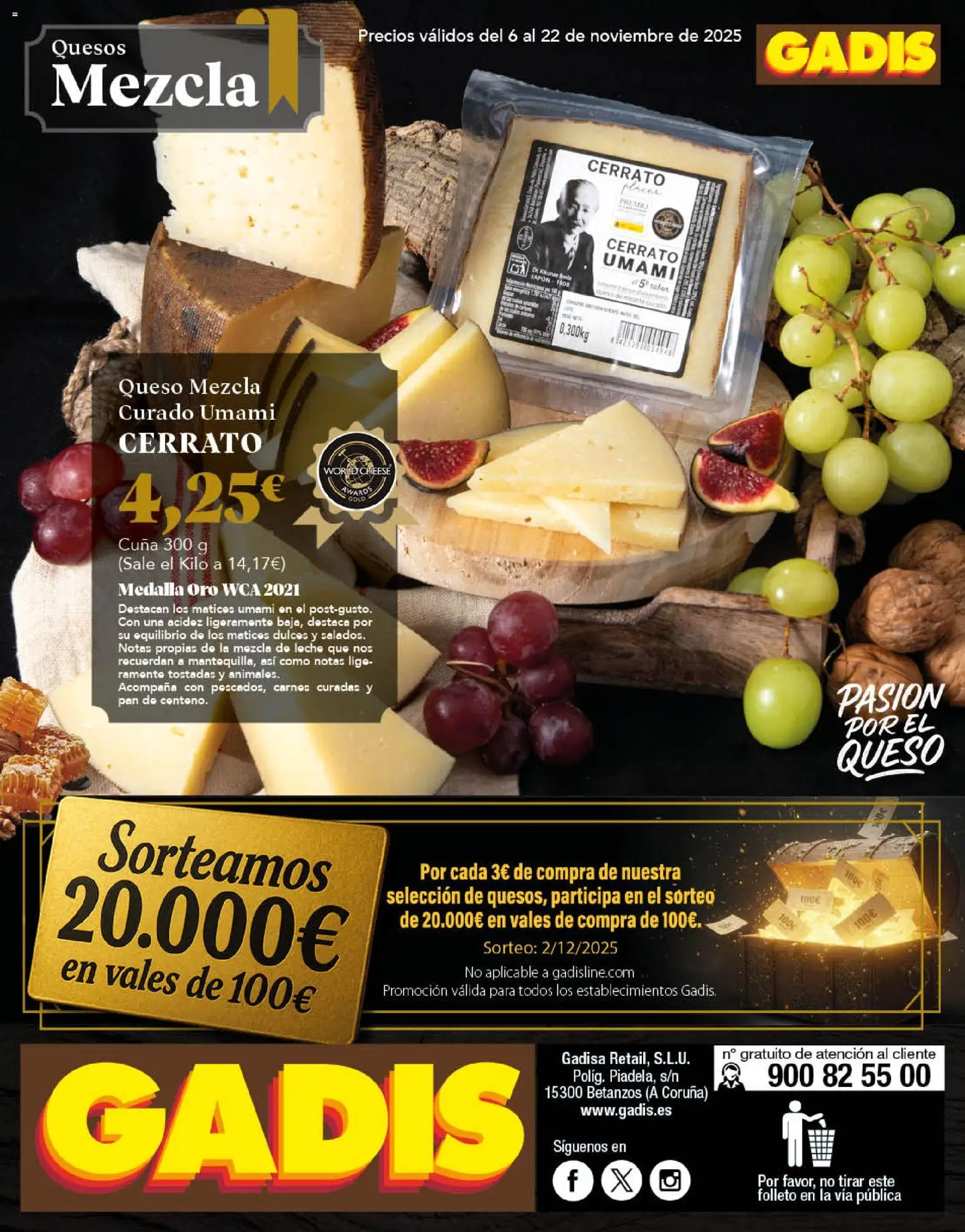 Gadis - folleto │ válido desde el 06.11.2025 | Página: 16 | Productos: Leche, Queso, Pan, Cuna