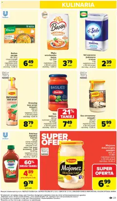 Carrefour Gazetka od 30.06.2025 | Strona: 25 | Produkty: Ketchup, Sól warzona jodowana, Jaja, Sos