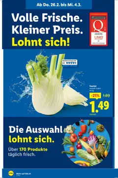 Lidl Aktionen ab 26.02.2026 gültig | Seite: 6 | Produkte: Gemüse, Früchte