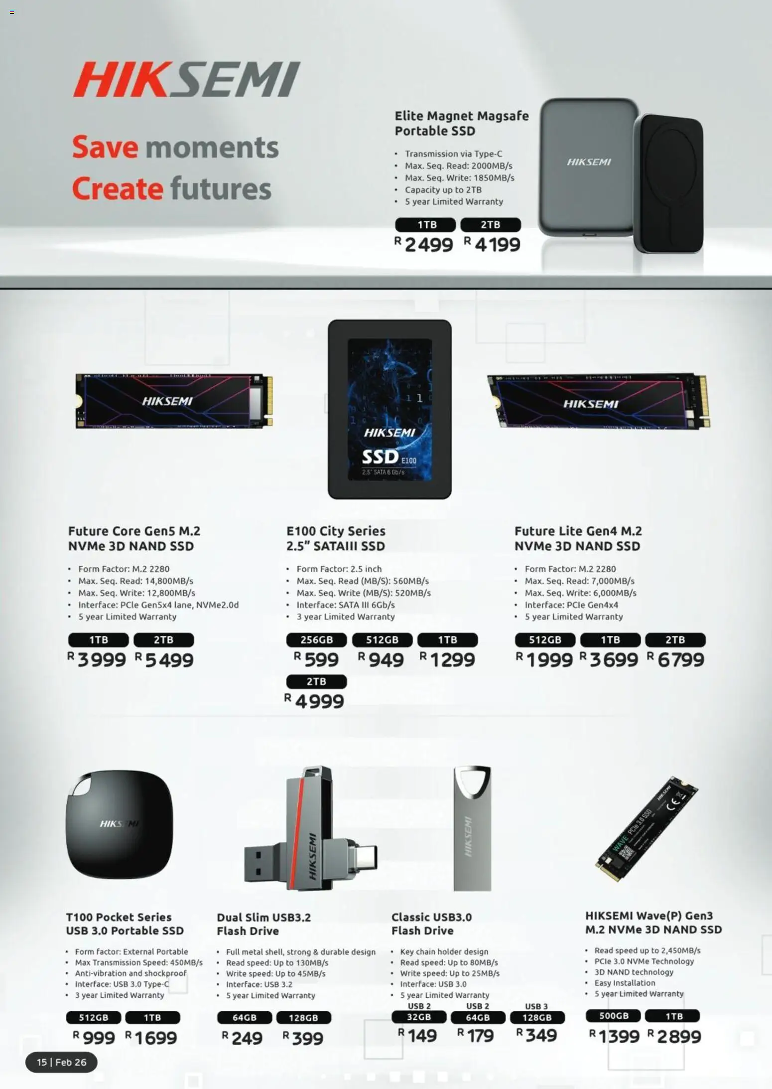 New Computer Mania catalogue – valid from 01.02.2026 | Page: 16 | Products: USB