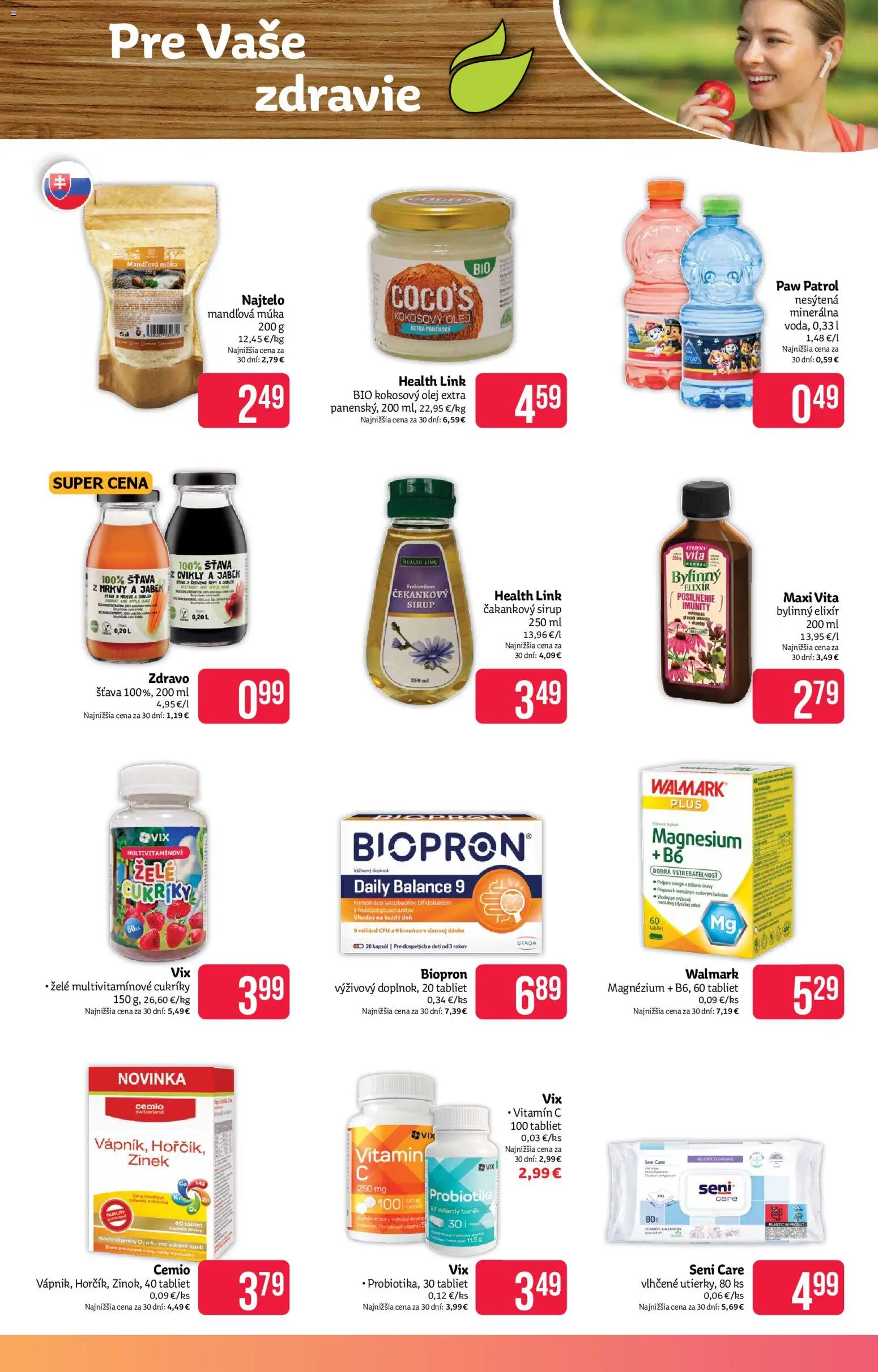 Nové Teta drogerie akcie – leták je platný od 02.02.2026 | Strana: 11 | Produkty: Tablet, Cukríky, Múka, Minerálna voda