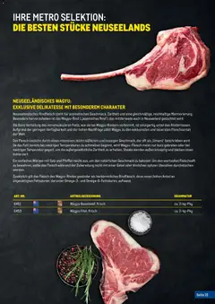 Metro Fleischkatalog ab 20.02.2026 gültig | Seite: 15 | Produkte: Salz, Pfeffer, Rindfleisch