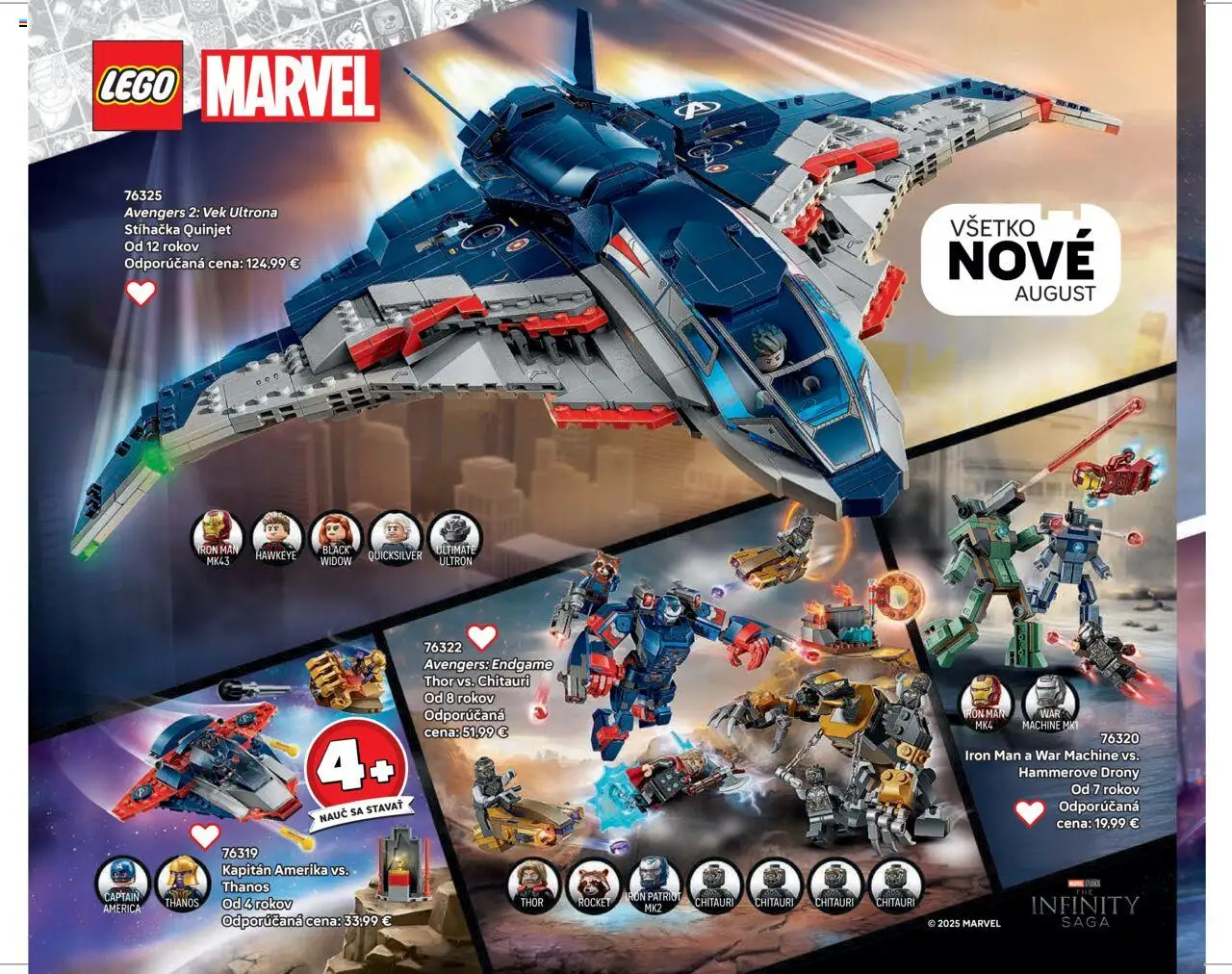 Nové ALLTOYS akcie – leták je platný od 01.06.2025 | Strana: 122 | Produkty: LEGO