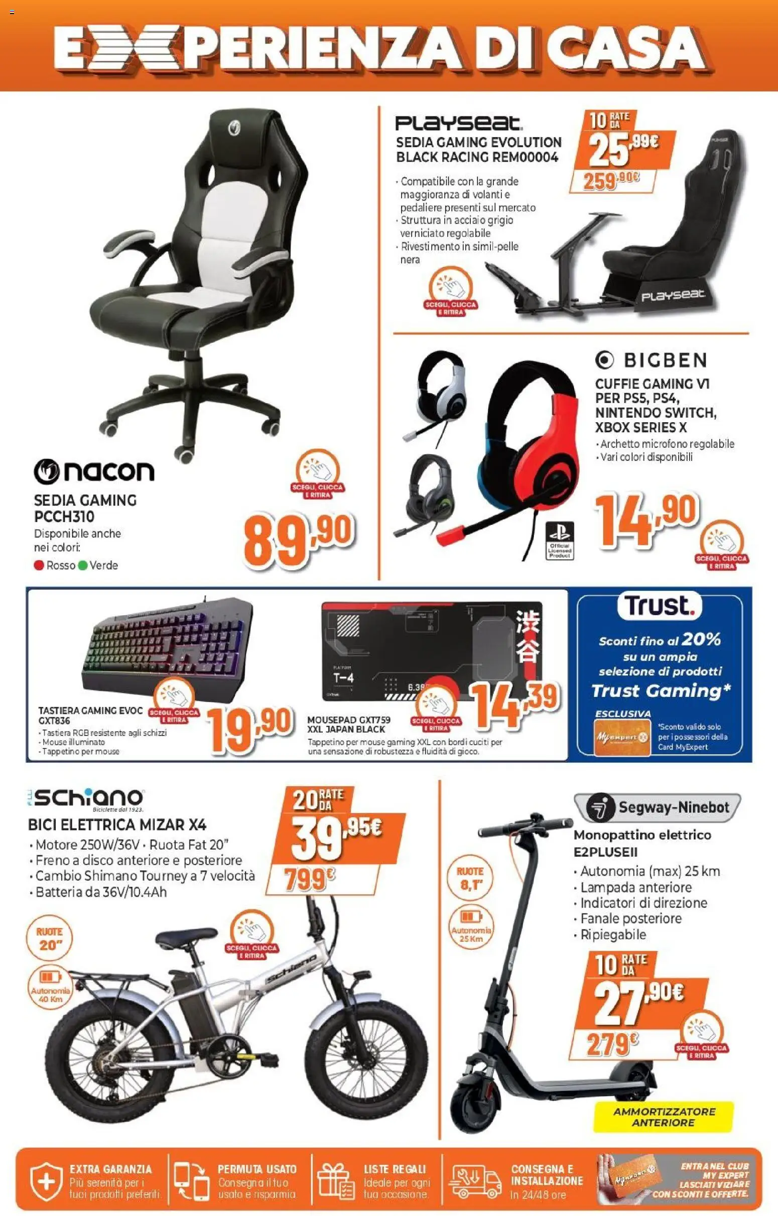 Volantino Expert del 09.04.2026 | Pagina: 7 | Prodotti: Tastiera, Xbox, Disco, Batteria