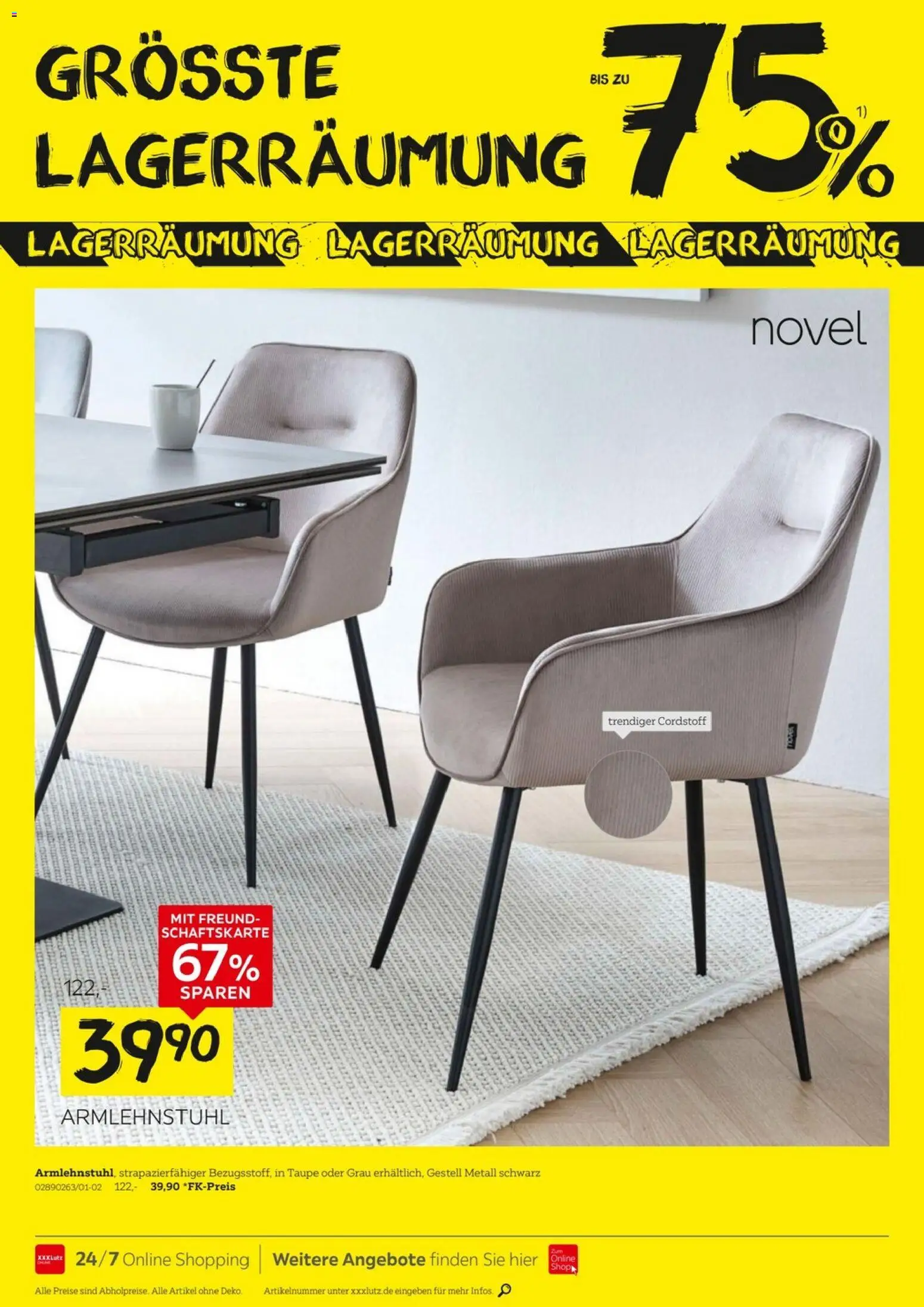 XXXL Lutz - Größte Lagerräumungsverkauf – gültig ab 09.11.2025 | Seite: 4