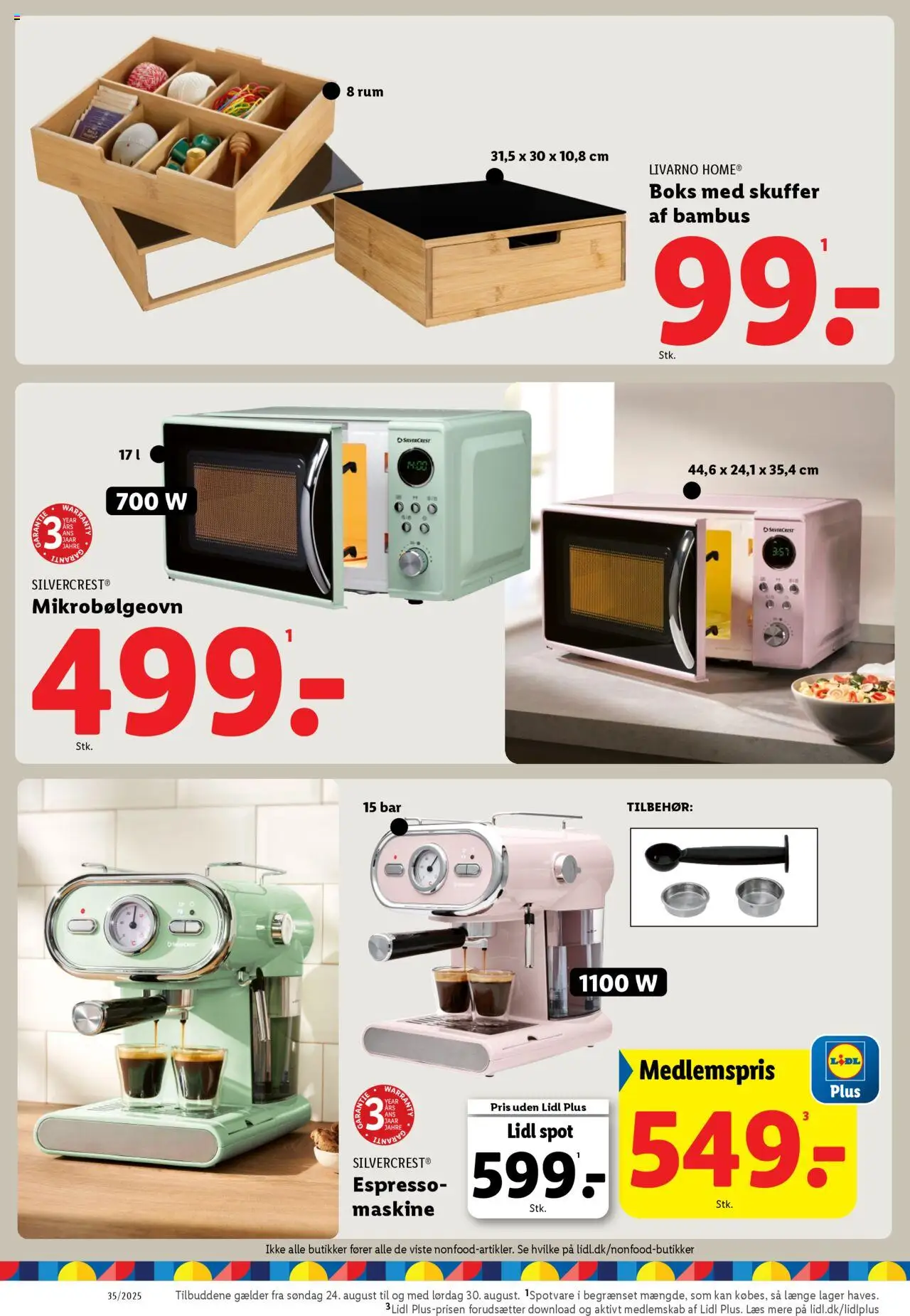 Lidl Tilbudsavis gyldig fra 24.08.2025 | Side: 20 | Produkter: Boks, Søm, Mikrobølgeovn