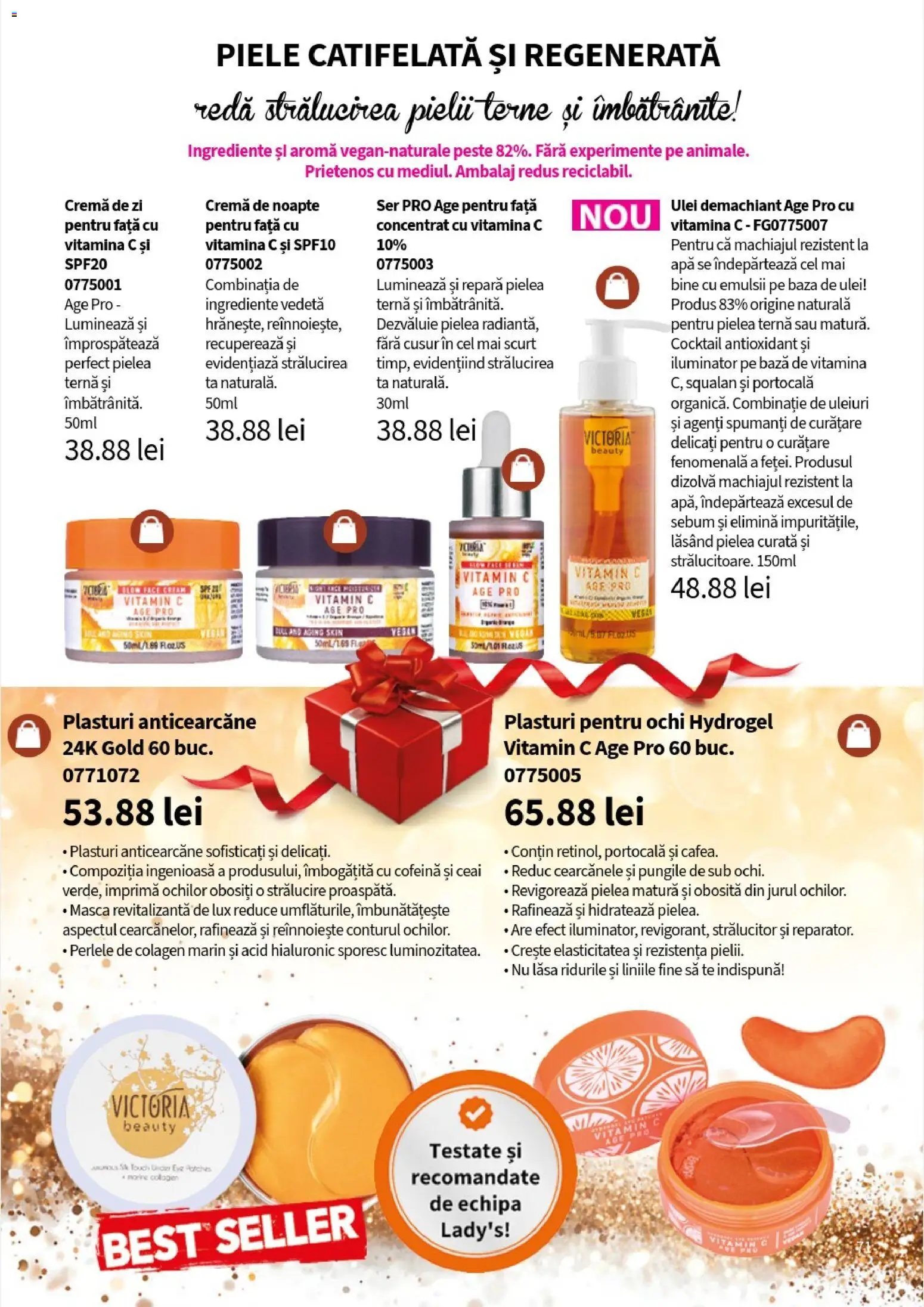 Noul catalog Lady’s – valabil de la 10.11.2025 | Pagină: 73 | Produse: Plasturi, Cremă, Cocktail, Pește