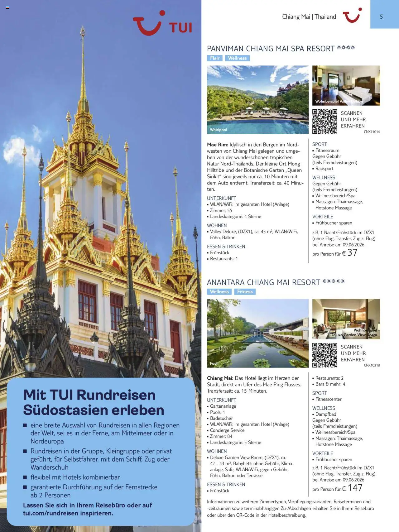 TUI Prospekt  Asien, Afrika, Orient & Indischer Ozean 2025/26 	 – gültig ab 01.11.2025 | Seite: 5 | Produkte: Babybett